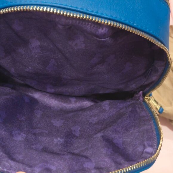 DISNEY Loungefly ALADDIN Agrabah Faux Leather Mini Backpack new without tag - Picture 3 of 5